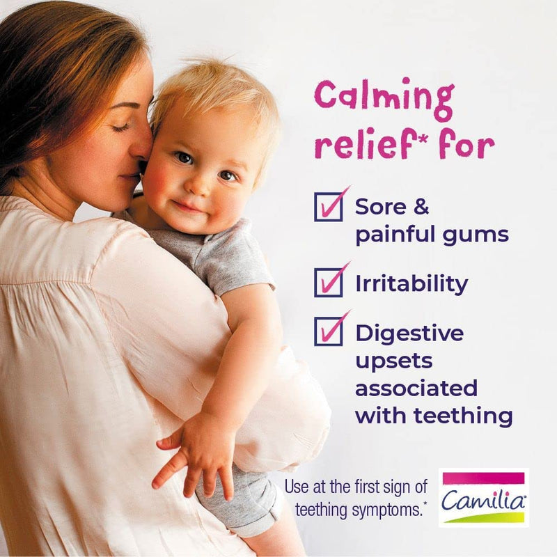 Boiron Camilia Drops - 120 Doses (Pack 3) Baby Teething Relief (Day & Night)