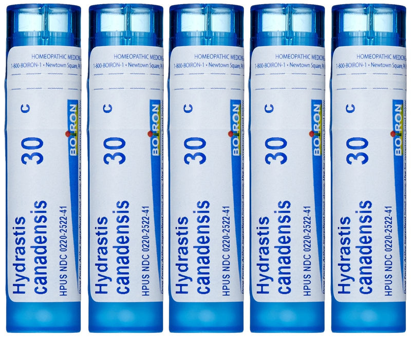 Boiron Hydratis Canadensis 30C 5-Pack Pellets – Postnasal Drip (Homeopathic)