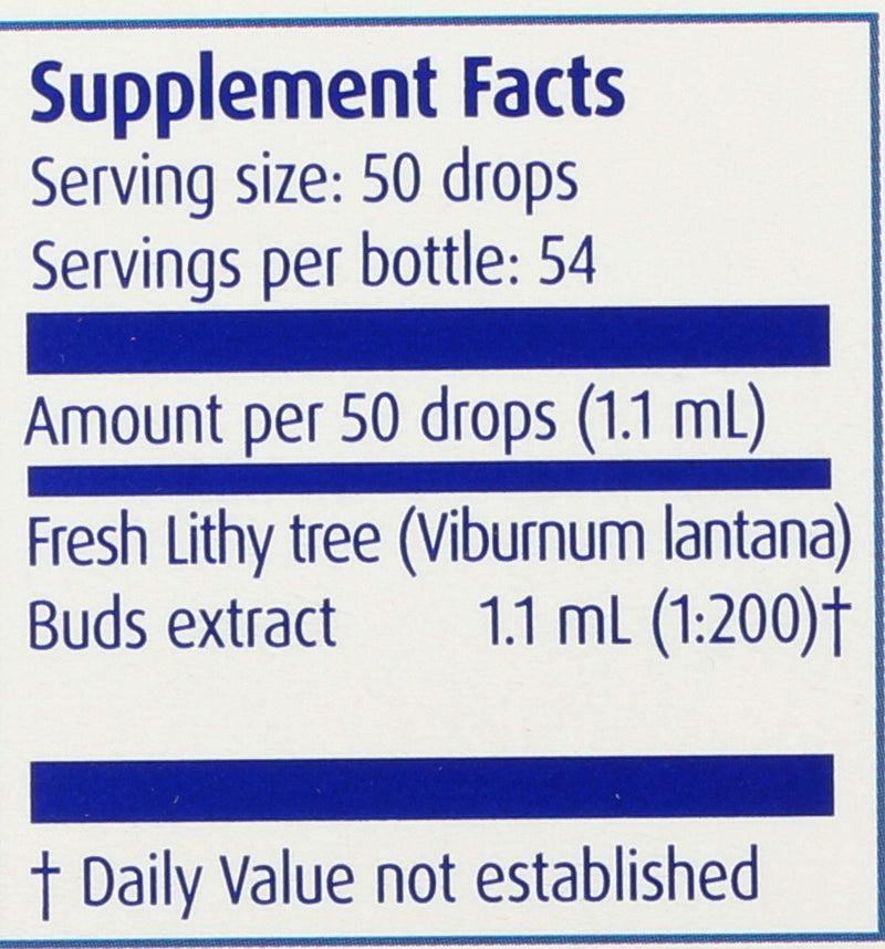 Boiron Lithy Tree Herbal Supplement - 2 oz