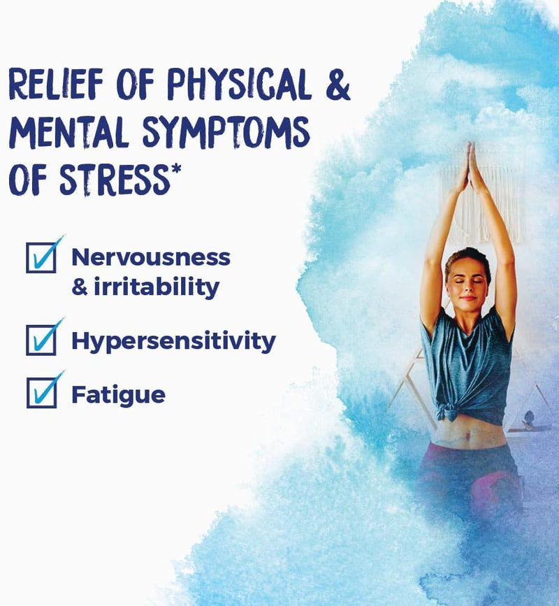 Boiron StressCalm - Relief from Stress, Anxiousness, Nervousness, Irritability, and Fatigue | 60 Count Pack of 2