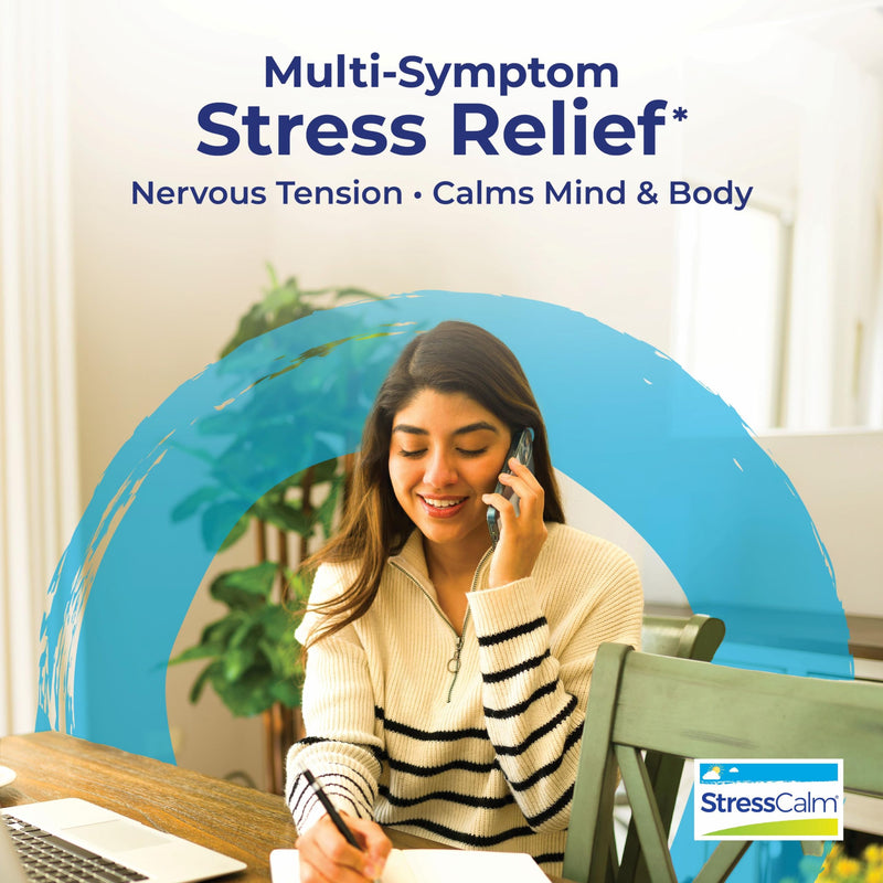 Boiron StressCalm Tablets - Stress Relief & Calm (120 Count, 2-Pack)