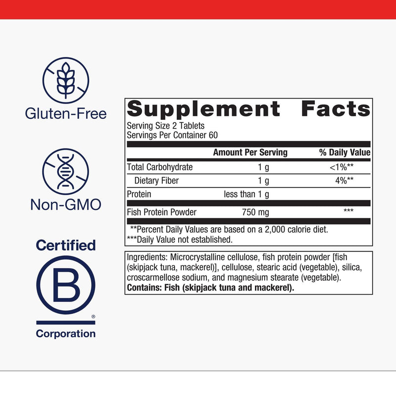 Metagenics Vasotensin Bonito Peptide – Blood Pressure Support (120 Tablets)