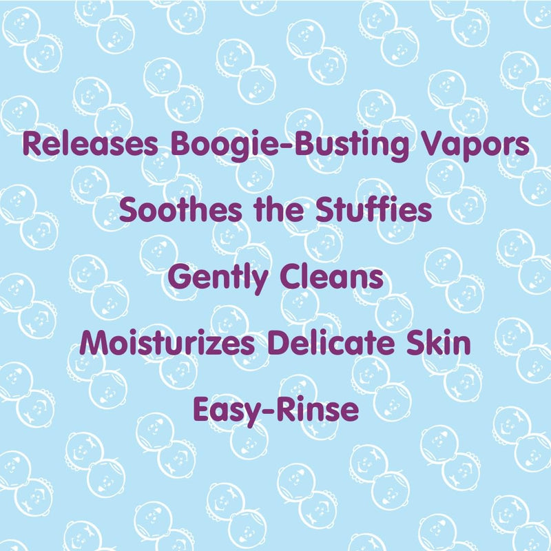 Boogie Kids Botanical Bubble Bath – Soothing Vapor, Mint Eucalyptus, 18 oz