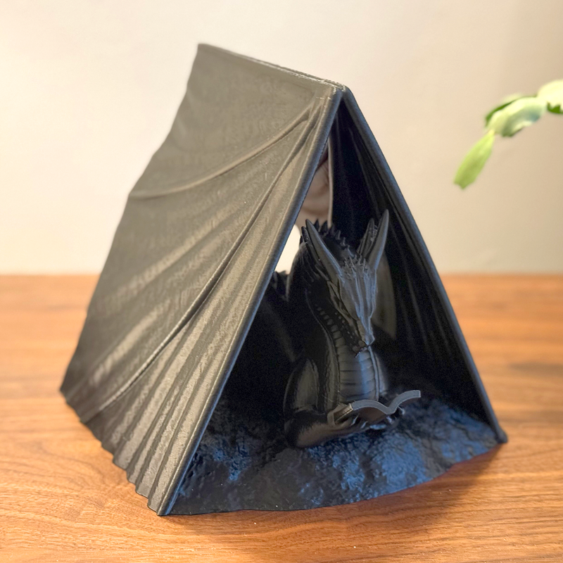 Book Wyrm Page Holder | Hand-Painted Dragon Book Holder