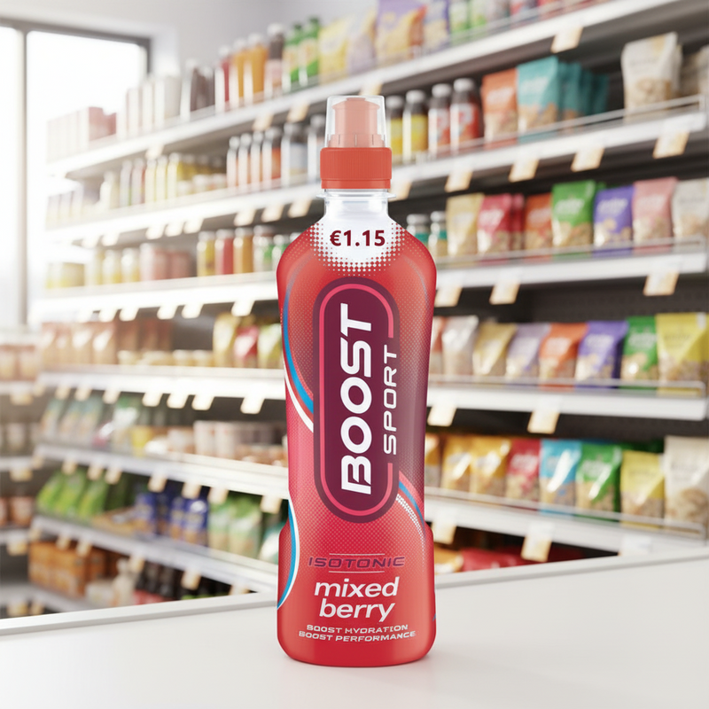 12 x Boost Sport Isotonic Mixed Berry 500Ml