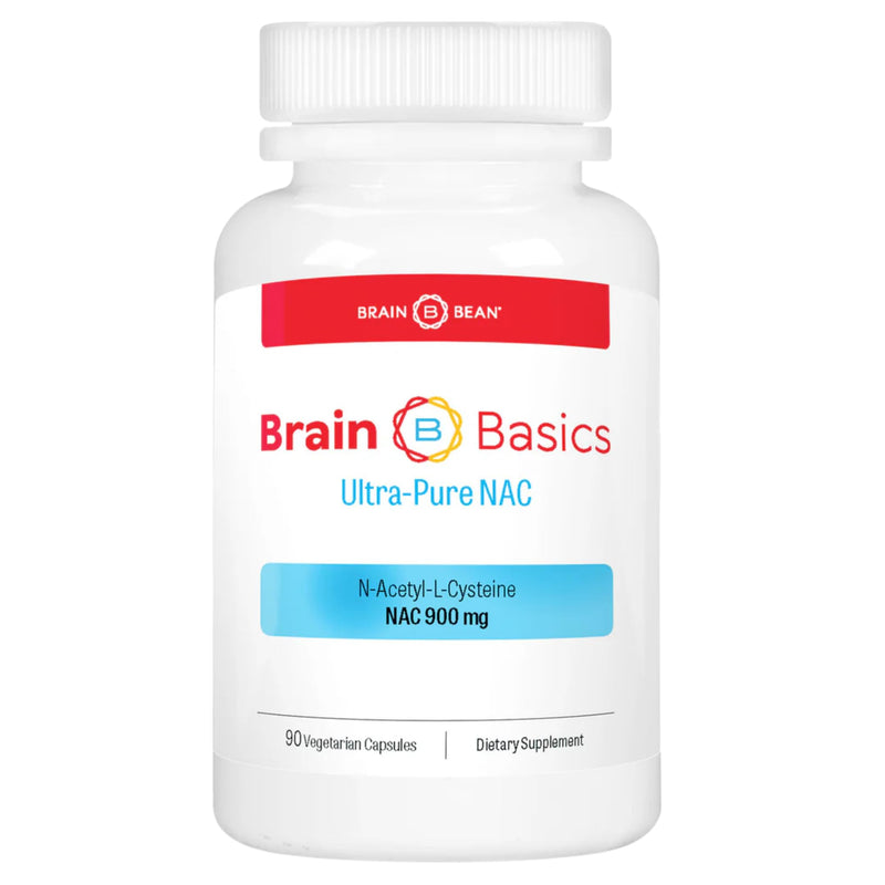 Brain Basics Ultra NAC | Glutathione Precursor for Brain, Liver Health & Immune Support | 90 Servings