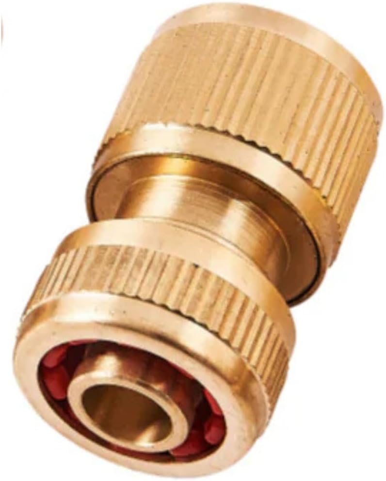 4 Piece Brass Hose Fitting Set with Spray Nozzle & Tap Adaptor