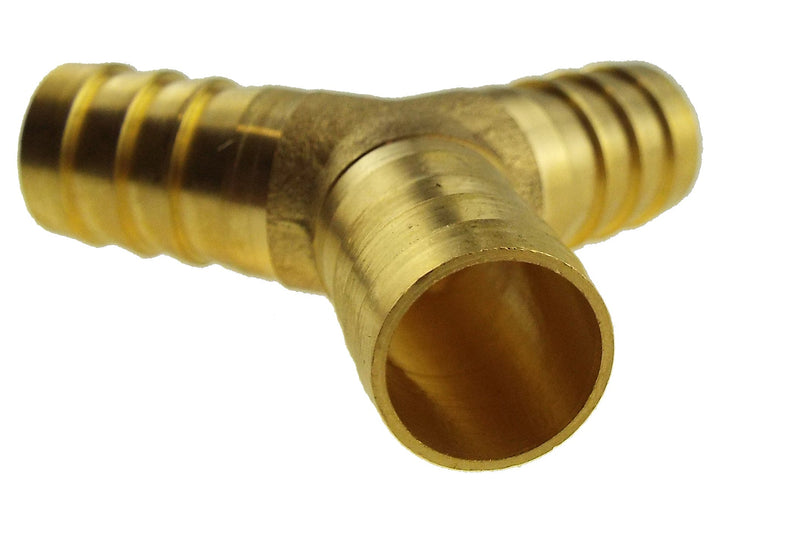 Brass Tee Y Connector 6mm