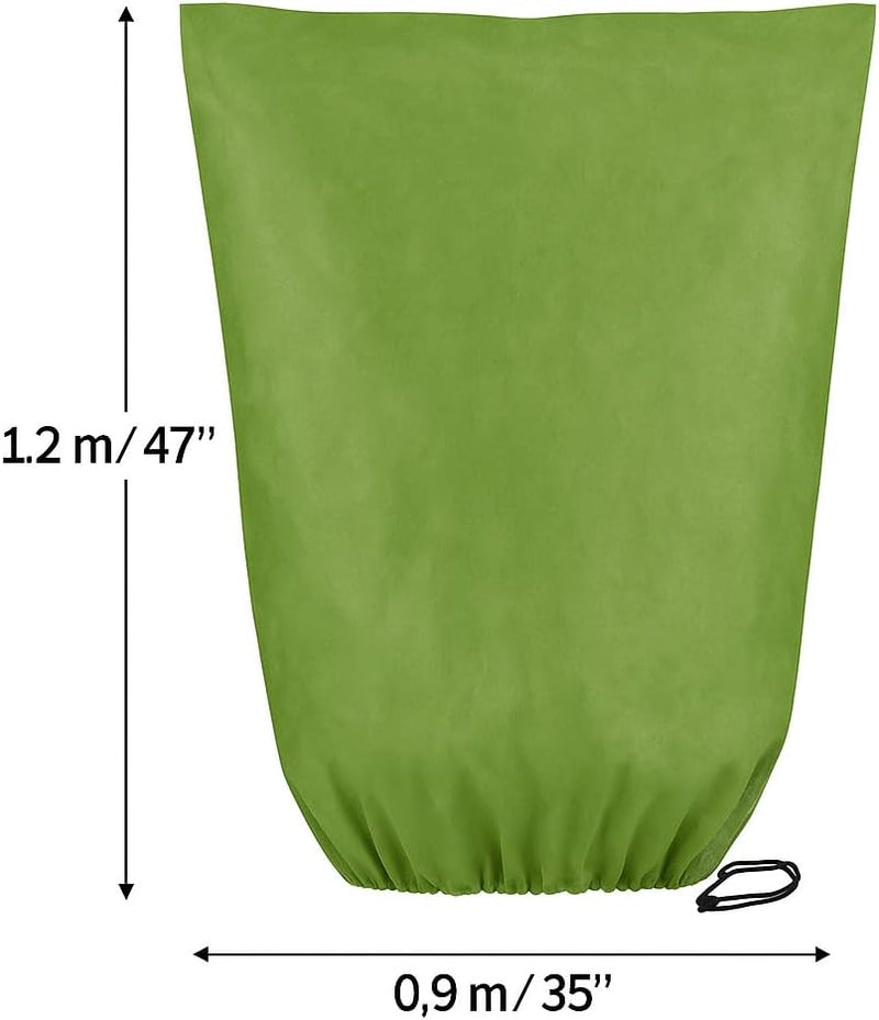 Plant Frost Protection Covers 3 Pack 1.2 x 0.9m with Drawstring