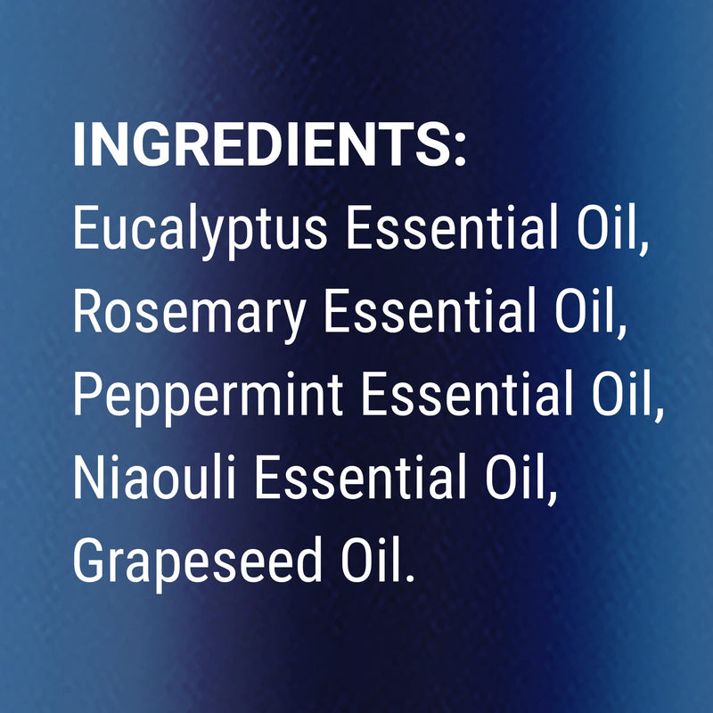 Breathe Essential Oil Roll-On 10 ml – Eucalyptus, Peppermint & Rosemary | Nexon Botanics