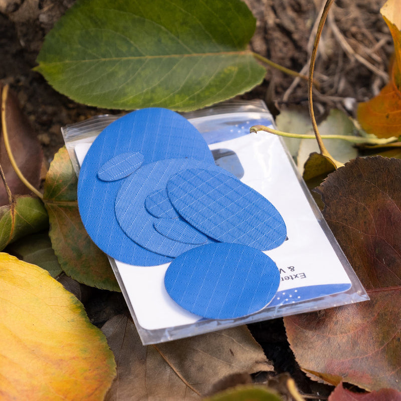 Repair Patches (30+ Colours) for Puffer Jackets, Tents, Upholstery - Stick On, Waterproof, Tear-Cold-Heat-Resistant