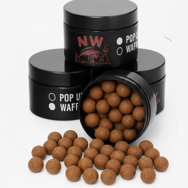 NWBait Lab Nutstorm Fusion Carp Fishing Pop-Ups (Artificial Hookbait, 12mm - 16mm, Non-Food)