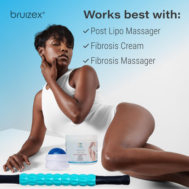 Lymphatic Drainage Massage Oil with Arnica & Castor Oil | Post-Surgery Recovery | Bruizex
