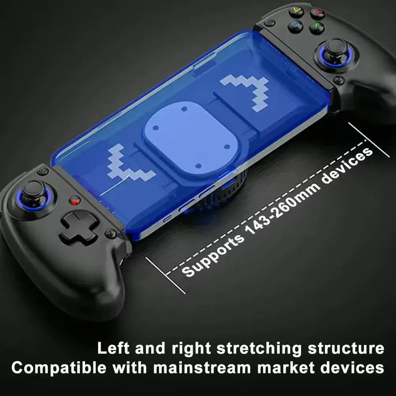 BSP-D10S Mobile Phone Stretch Wireless Bluetooth Game Controller with Cooling Fan