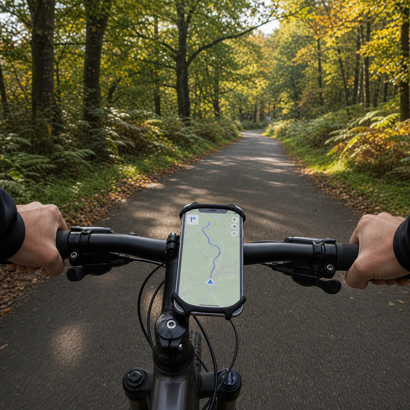 BTR Bike Phone Mount and Phone Holder | Fits All Phones & Handlebars
