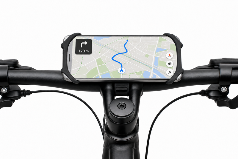 BTR Bike Phone Mount and Phone Holder | Fits All Phones & Handlebars