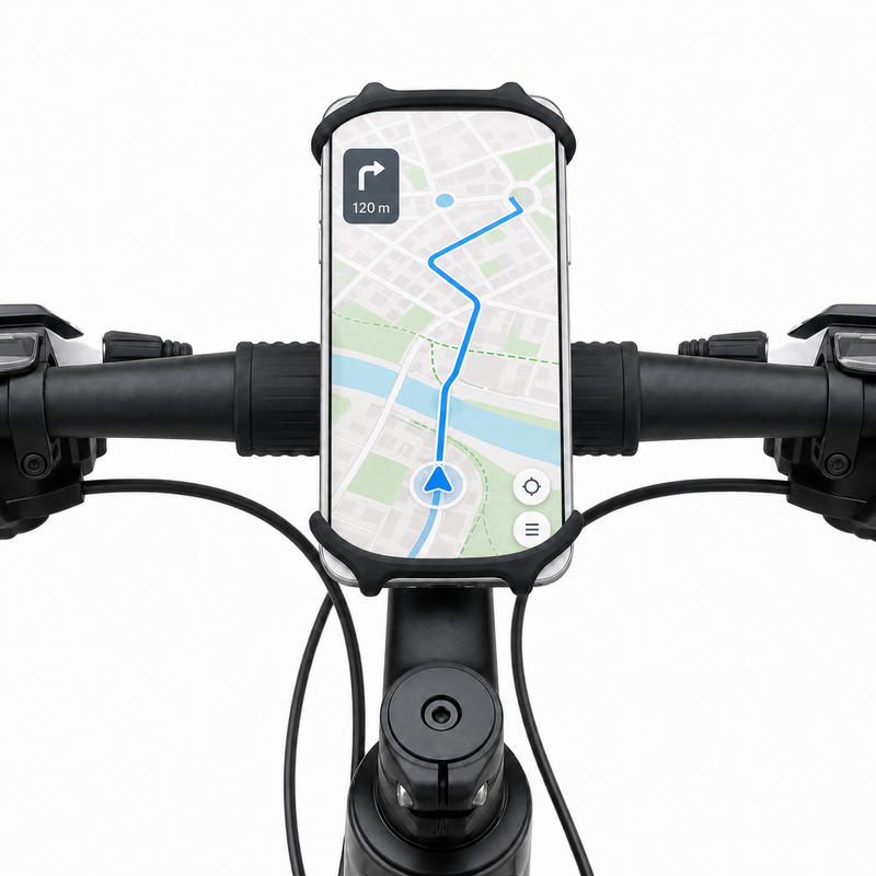 BTR Bike Phone Mount and Phone Holder | Fits All Phones & Handlebars