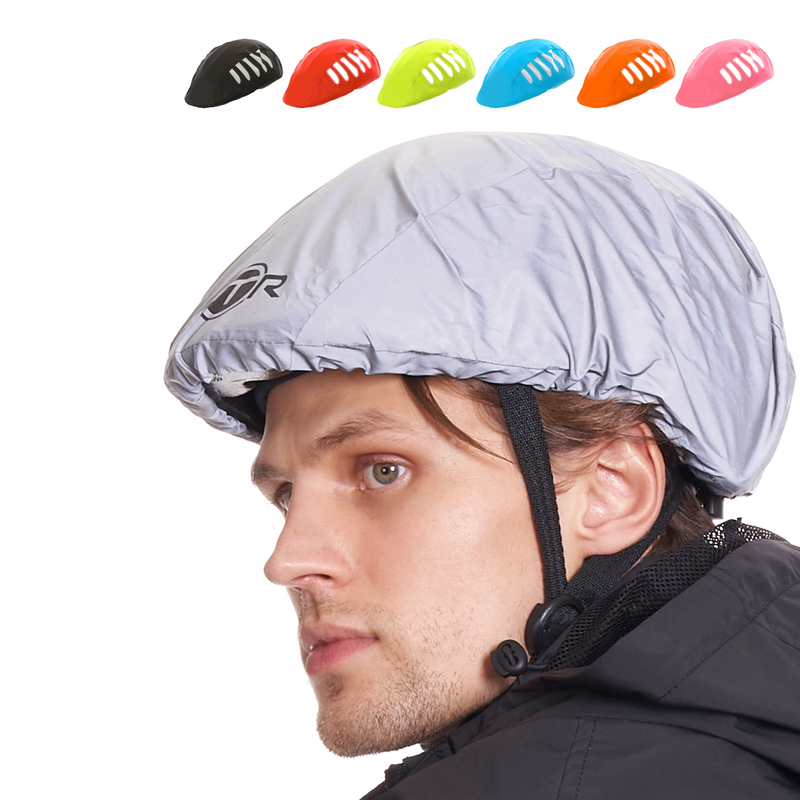BTR Waterproof Hi Vis Cycling Helmet Cover