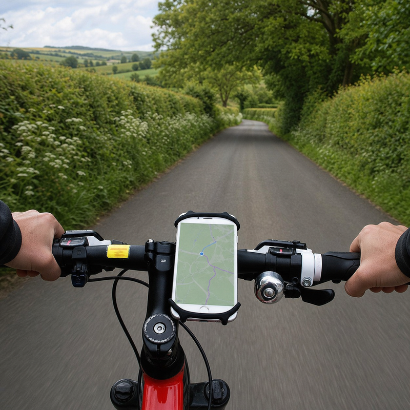 BTR Bike Phone Mount and Phone Holder | Fits All Phones & Handlebars