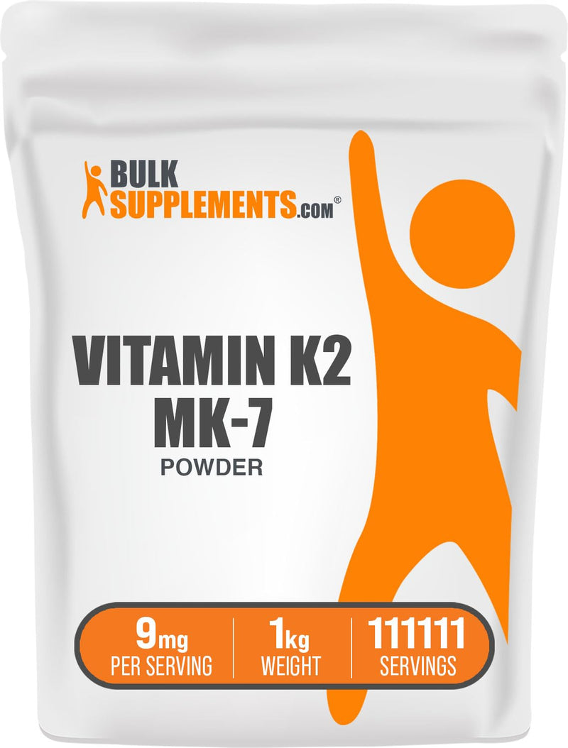 Vitamin K2 MK-7 Powder – 9 mg/Serving, 1kg | Gluten Free