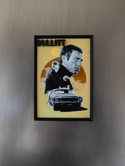Bullitt Movie Fridge Magnet