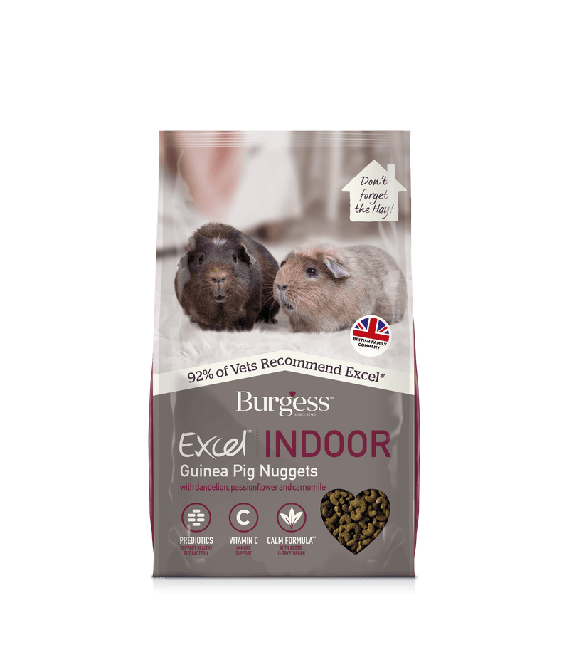 Burgess Excel Indoor Guinea Pig Nuggets 1.5kg - Case of 4