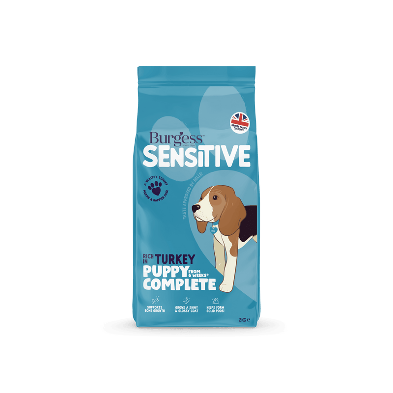 Burgess Sensitive Puppy Turkey 2kg