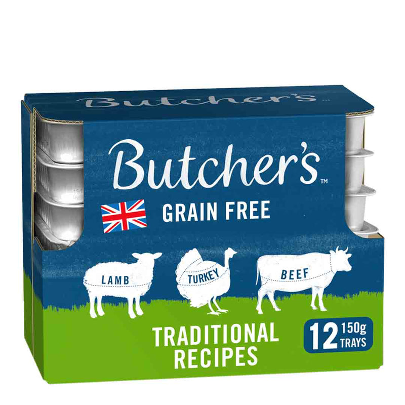 Butcher's Traditional Recipes Dog Food Trays - 12 x 150g / 24 x 150g 24x150g