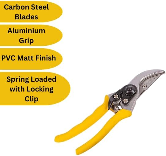 2 Piece Garden Pruning Set with Lopper and Secateurs