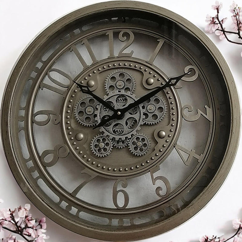 46CM GEAR CLOCK