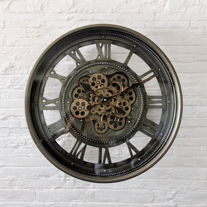 60CM WALL CLOCK SKELETON STYLE