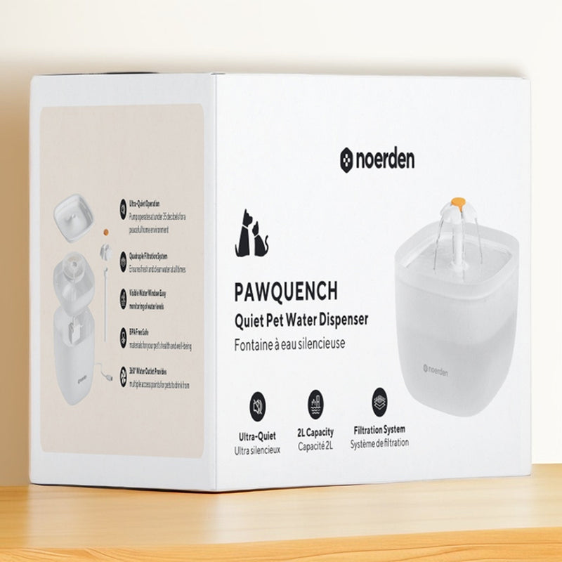 PawQuench (Quiet Water Fountain)