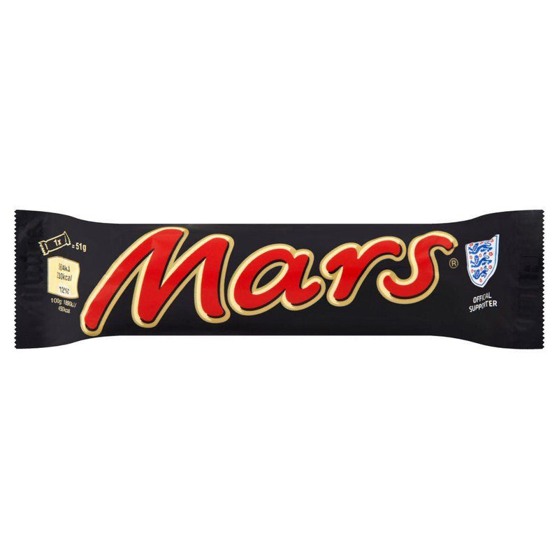 Mars Chocolate Bar 51g