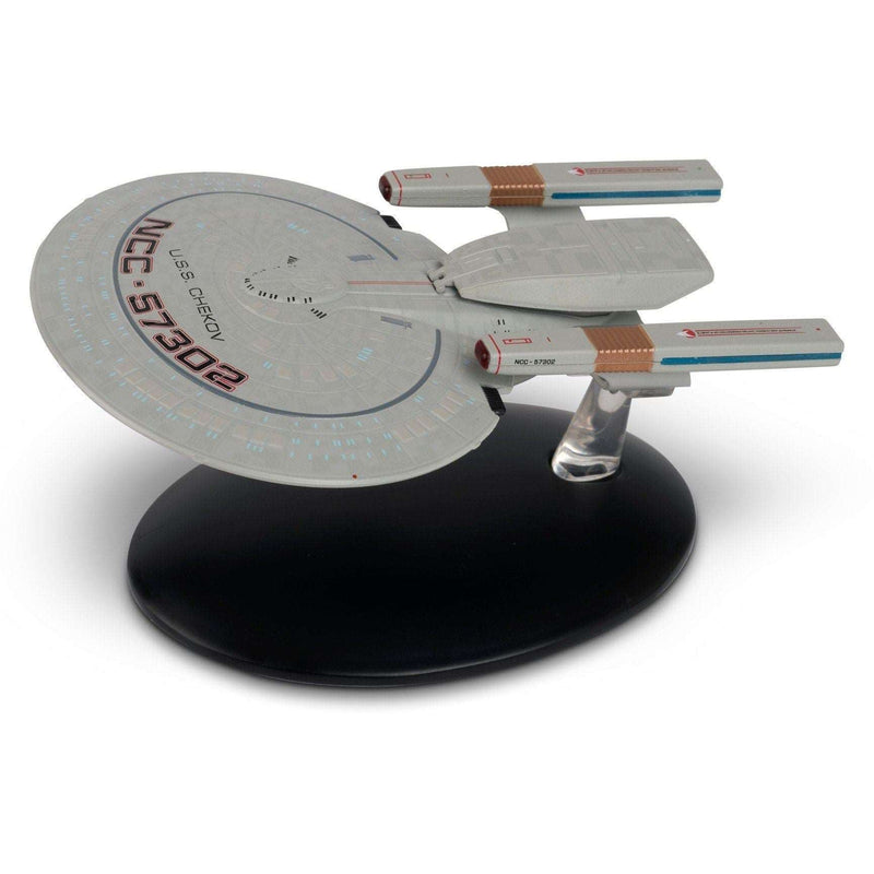 #110 U.S.S. Chekov Springfield Class Model Die-Cast Ship (Eaglemoss / Star Trek)