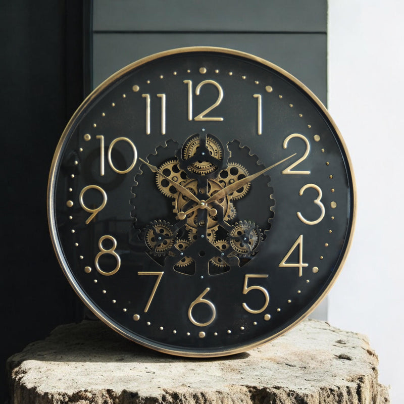60CM GEAR CLOCK