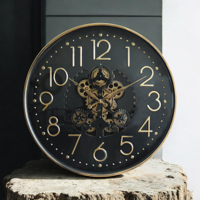 60CM GEAR CLOCK