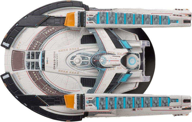 #09 U.S.S. Europa NCC-97640 Europa-Class Battle Cruiser Diecast Model Ship STO (Star Trek / Eaglemoss)