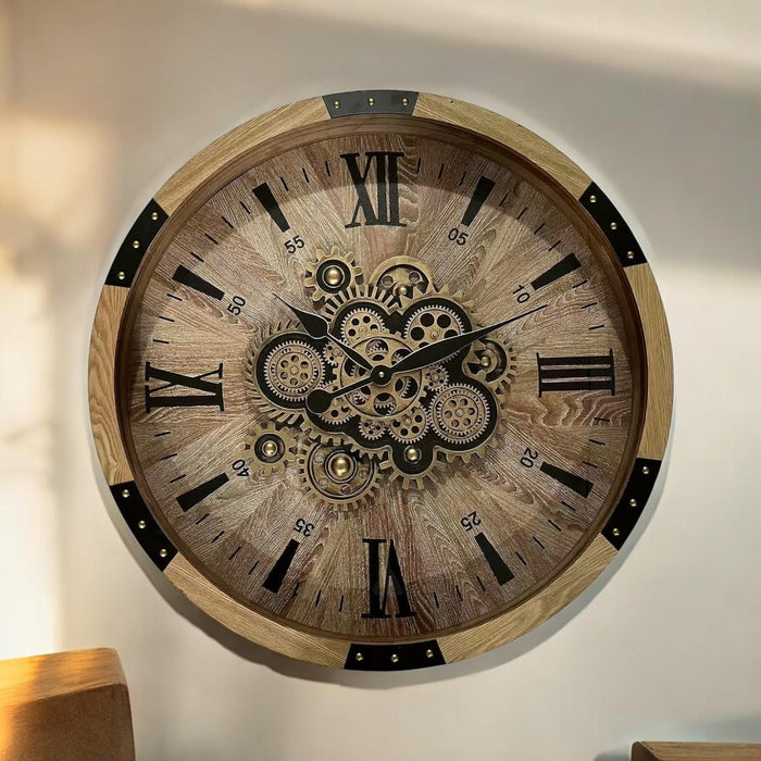 68CM GEAR CLOCK