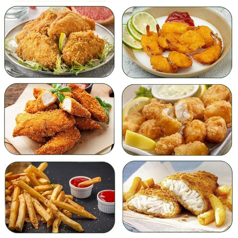 4L 2KW Commercial Electric Deep Fat Fryer Stainless Steel Countertop Chip Fryer