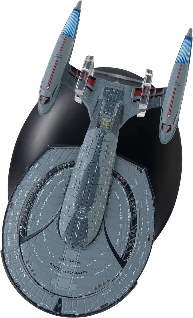 #02 U.S.S. Chimera NCC-97400 Chimera-class Heavy Destroyer STO Diecast Model Ship (Eaglemoss / Star Trek)