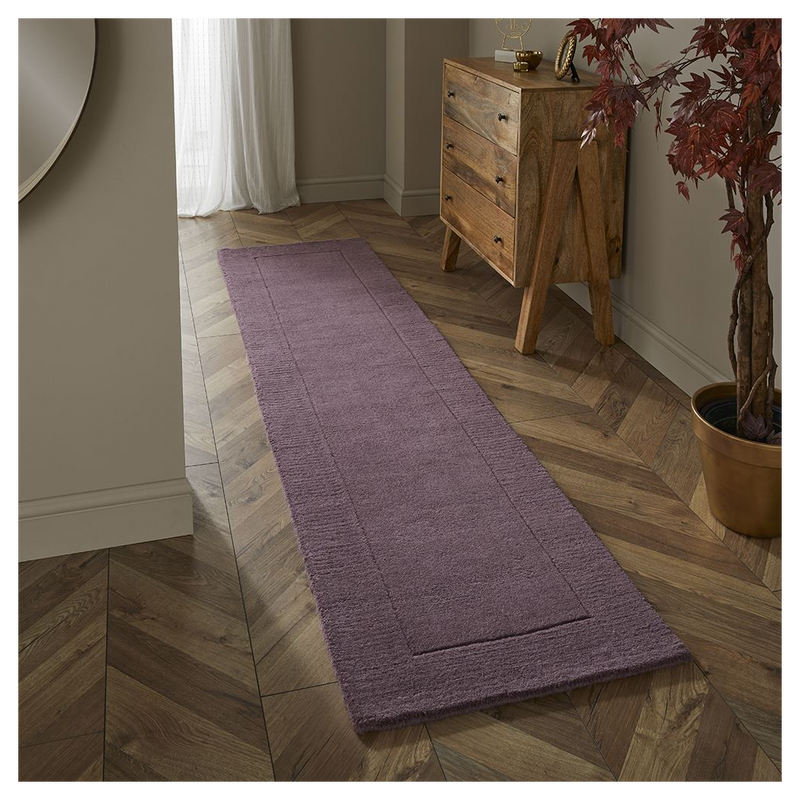 Esme Wool 60x230cm Mauve Runner
