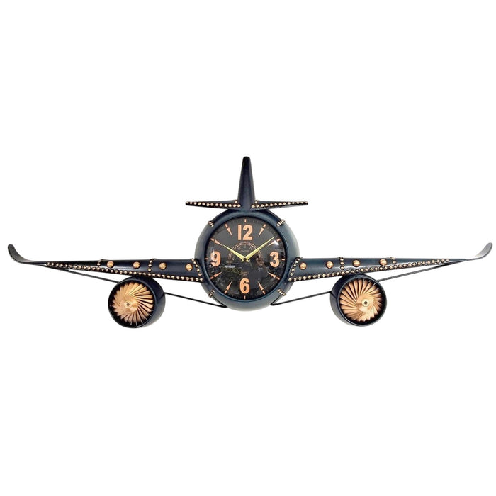 114CM AEROPLANE WALL  CLOCK