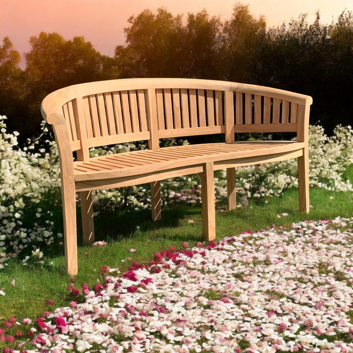 160CM 3 SEAT PEANUT BENCH