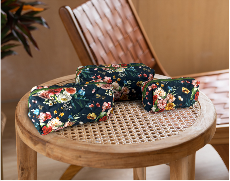 Set of 3 Make-Up Bags