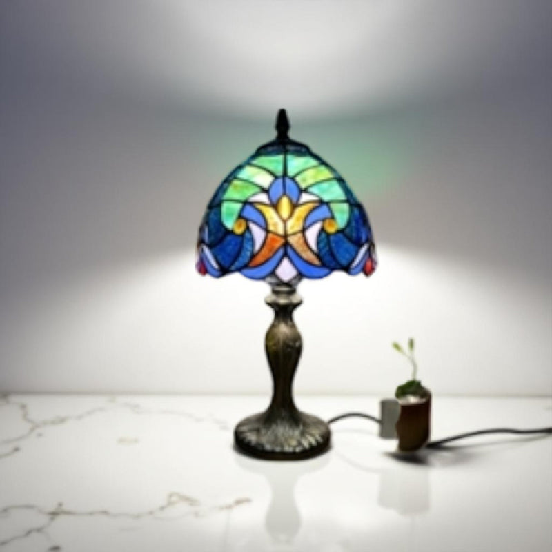8" SHADE  TIFFANY LAMP