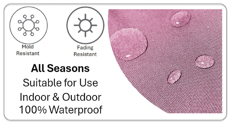 Cactus Waterproof Outdoor Cushions 43 x 43 cm Weather-Resistant Polyester for Patio Garden Bench Sofa Indoor Living Room Durable Stylish by OLIVIA ROCCO