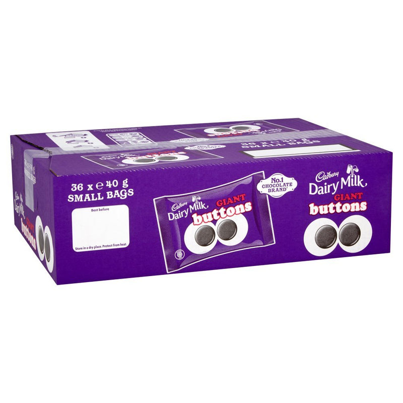 Cadbury Dairy Milk Buttons 40g (Case of 36)