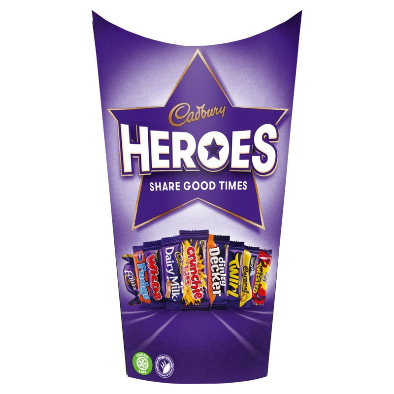 Cadbury Heroes Chocolate Carton 290g (Case of 6)