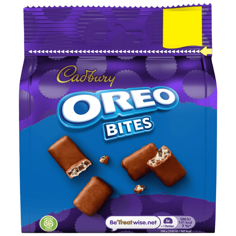 Cadbury Oreo Bites Bag PMP 85g (Case of 10)