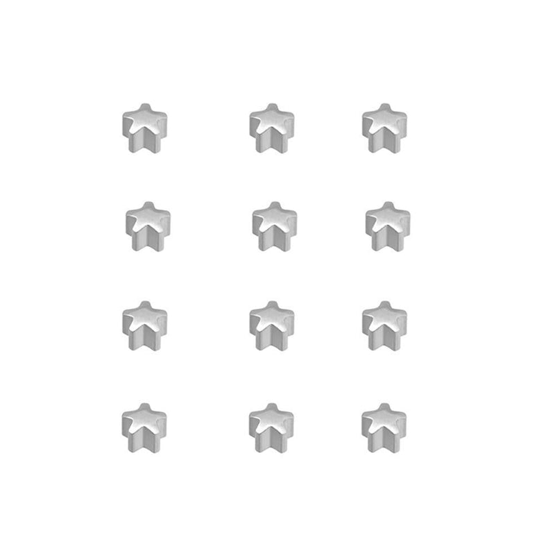 Caflon Original Piercing Studs 4mm – Regular Size (12 Pairs)